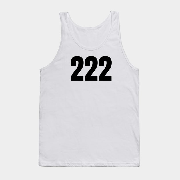 222 Tank Top by Jitesh Kundra